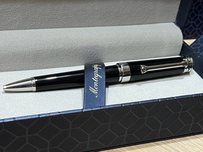 Montegrappa - PAROLA BLACK BALLPEN - Rollerpen