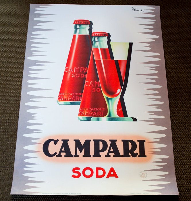 Studio Mingozzi - Campari soda (1950's) - 1980‹erne