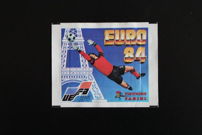 Panini - EURO France 84 1984 - Sealed Packet Bag Tüte Bustine - 1 Pack