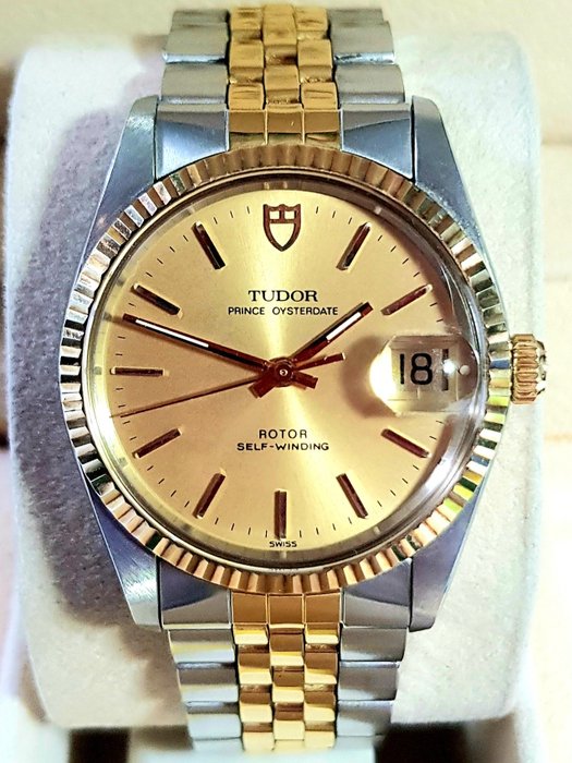 Tudor - Prince Oysterdate - Ref. 75203  "Gold Dial" - Mænd - 1986