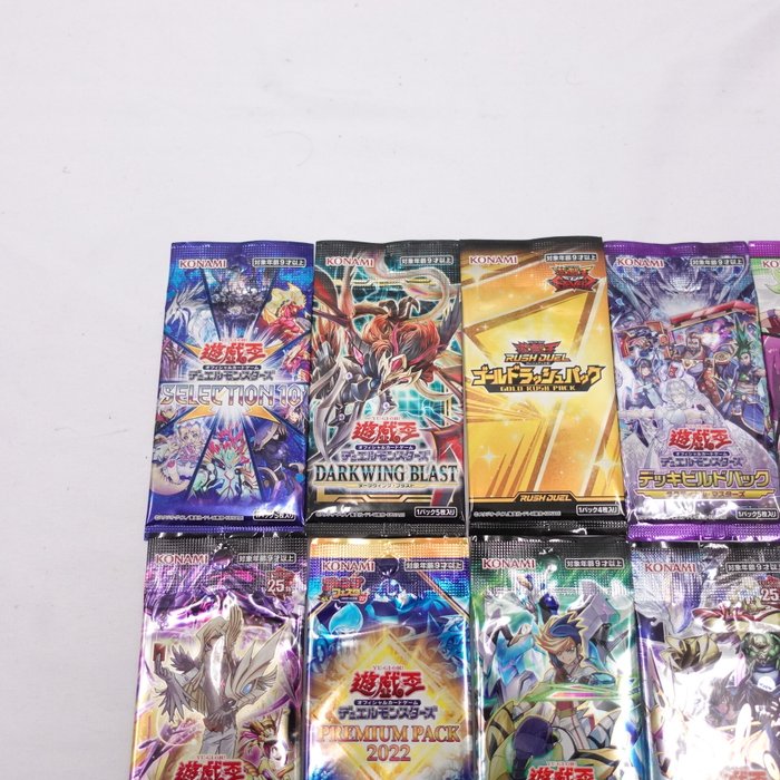 Konami Mixed collection - Yu-Gi-Oh! - Thunder Storm of Fierce Fight Booster Box (15 Booster packs) and 55 Booster packs