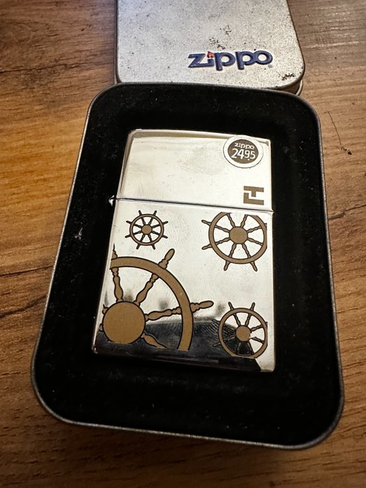 Zippo - Lighter - Stål (rustfrit)