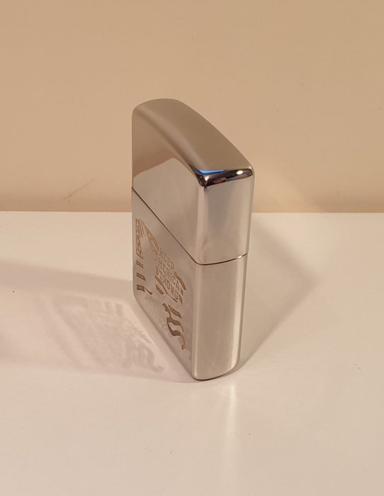 Zippo - Lighter - Forsølvet