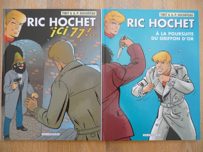 Ric Hochet T77 + T78 - 2x C - 2 Album - Første udgave - 2010