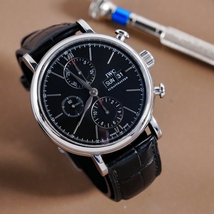 IWC - Portofino Chronograph - IW391008 - Mænd - 2011-nu