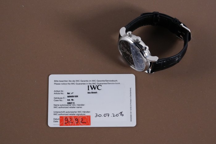 IWC - Portofino Chronograph - IW391008 - Mænd - 2011-nu