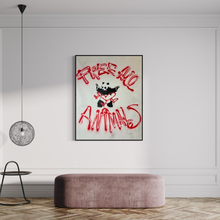 Timo Wedell (1994) - Free all Animals Like Banksy - XXL