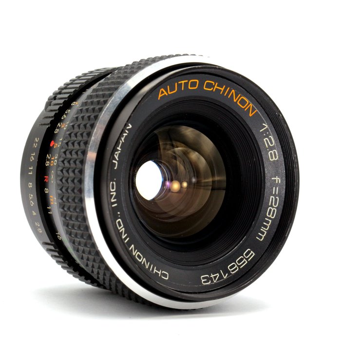 Chinon 28mm f/2.8 voor M42 Prime objektiv