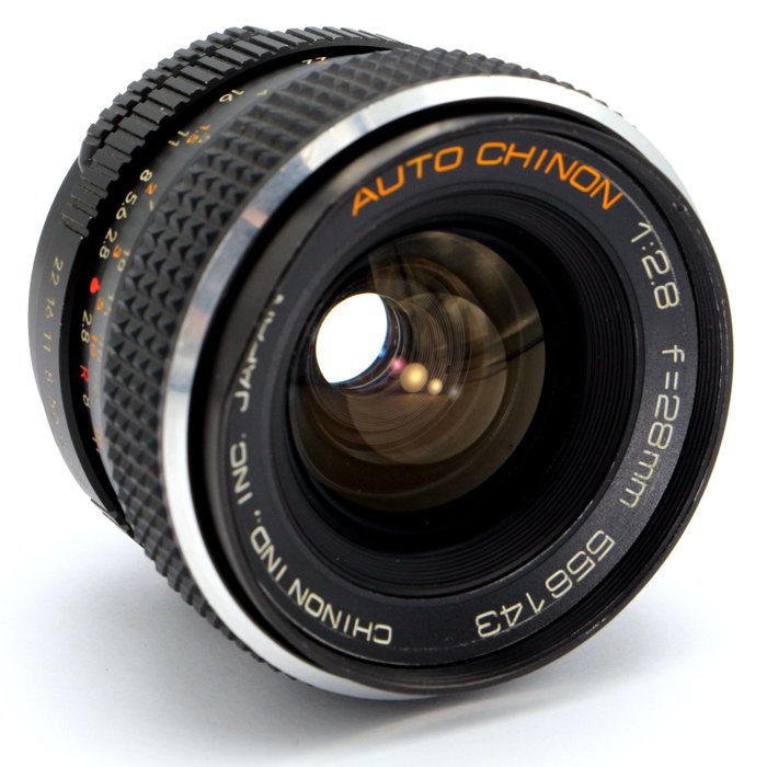 Chinon 28mm f/2.8 voor M42 Prime objektiv