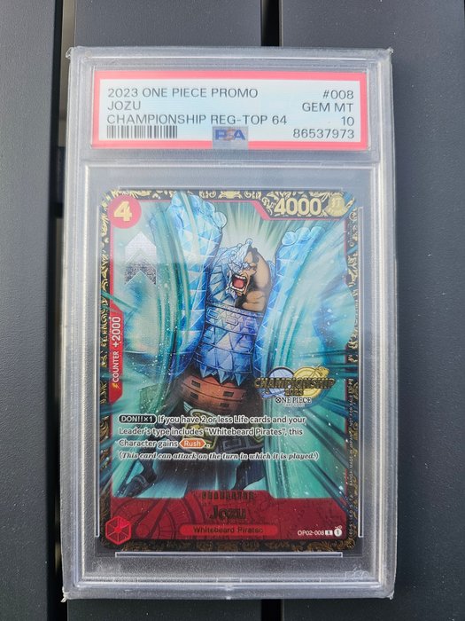 Bandai - 1 Graded card - One Piece - PSA 10