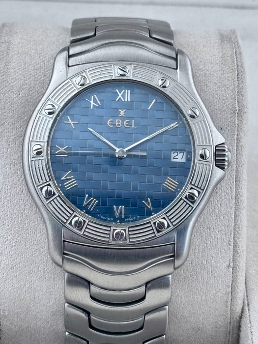 Ebel - NO RESERVE PRICE - Dress Wave Blue - - Ingen mindstepris - E9187941 - Mænd - 2010-2020