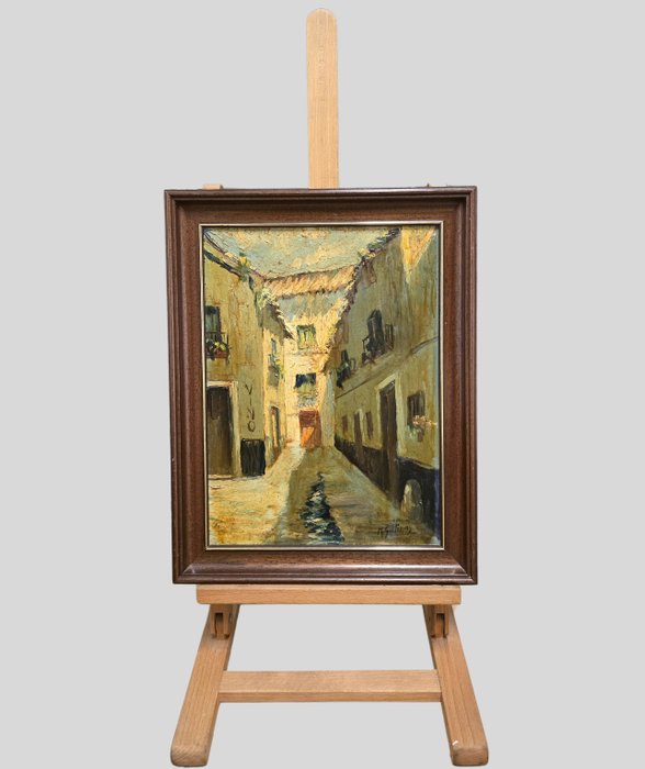 European School (XX) - The narrow street