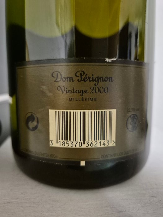 2000 Dom Pérignon, Vintage - Champagne - 1 Flaske (0,75L)