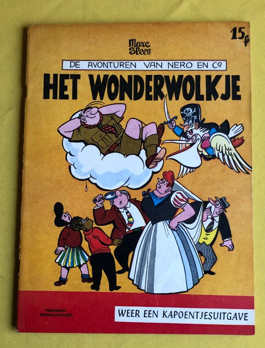 Nero - Het wonderwolkje - N.V. Het Volk 1ste reeks - 1 Album - Første udgave - 1960