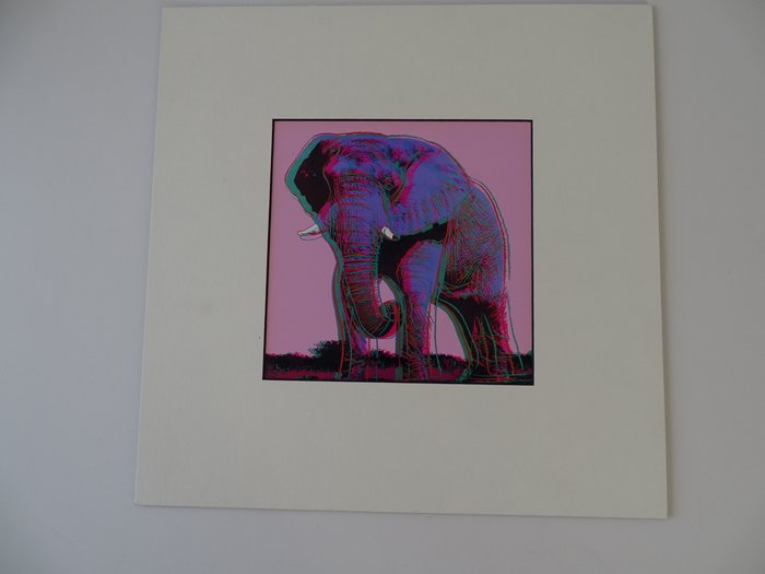 Andy Warhol - Elephant - 1980‹erne