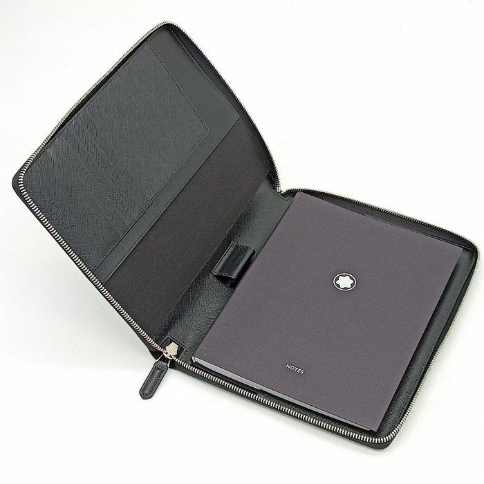 Montblanc - Sartorial - Notebook holder with zip around - Black - 2010