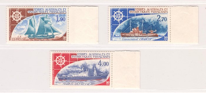 Franske sydlige og antarktiske lande  - TAAF French Southern and Antarctic Lands udvalg af forskellige år med MNH Air Mail** - No Reserve Price