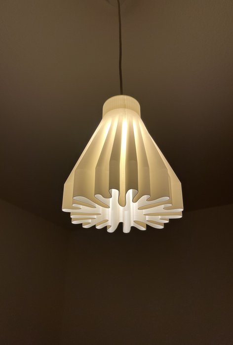 LL5 - Hængende lampe - Art Deco loftslampe - Biopolymer - Ingen forbehold