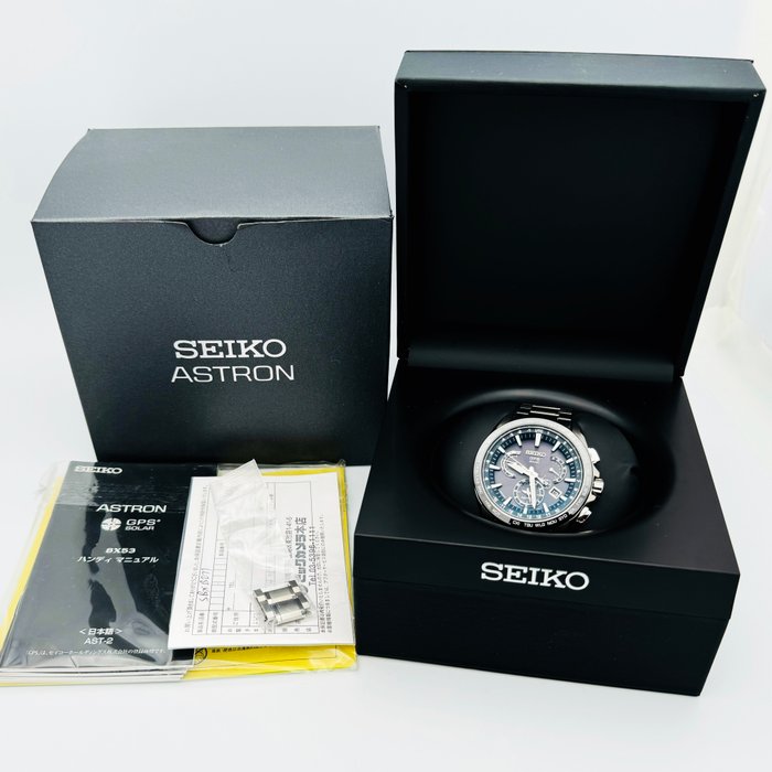 Seiko - Astron  8X82-0AD0-2 Ceramic GPS Solar - Mænd - 2011-nu