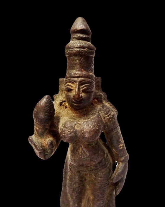 Parvati - Bronze - Indien - 1600-tallet