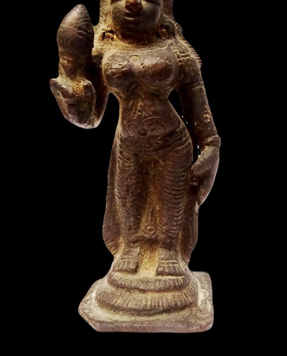 Parvati - Bronze - Indien - 1600-tallet