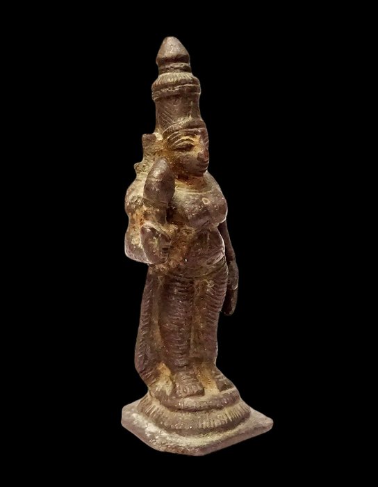 Parvati - Bronze - Indien - 1600-tallet