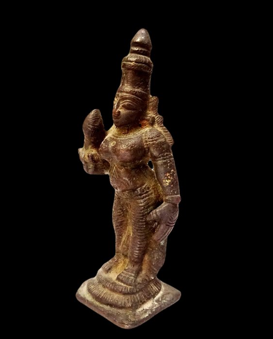 Parvati - Bronze - Indien - 1600-tallet