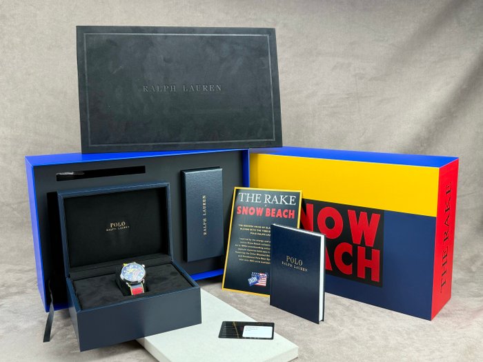 Ralph Lauren x The Rake The Rake Polo Bear Snow Beach - Automatic Limited Edition 1 of 300 - Watch  Sunglasses - Mænd - 2011-nu