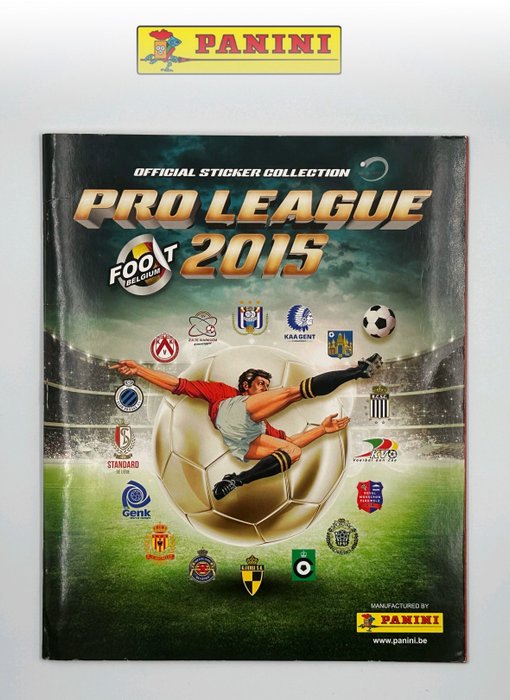 Panini - Pro League 2015 Belgium - 1 Complete Album