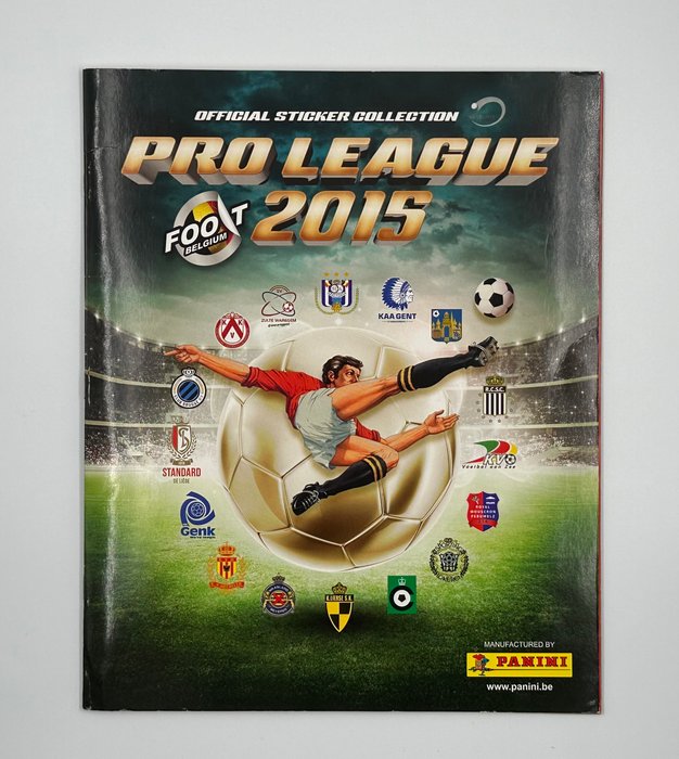 Panini - Pro League 2015 Belgium - 1 Complete Album