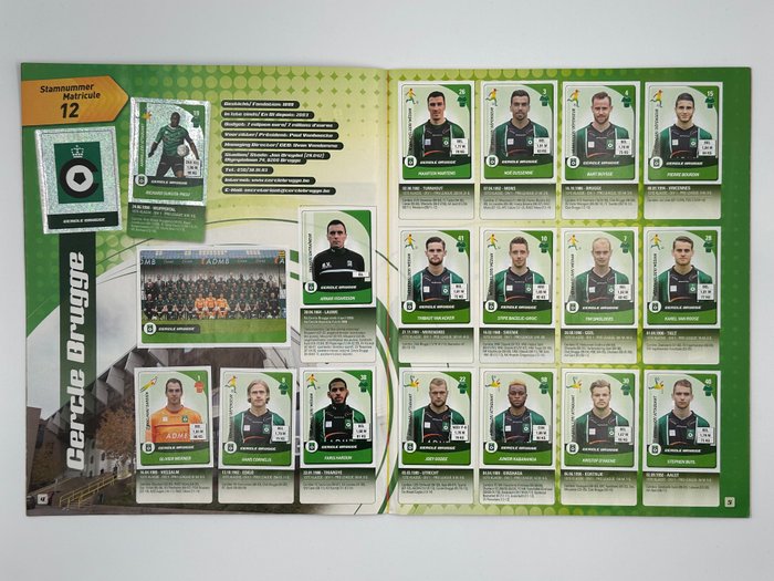 Panini - Pro League 2015 Belgium - 1 Complete Album