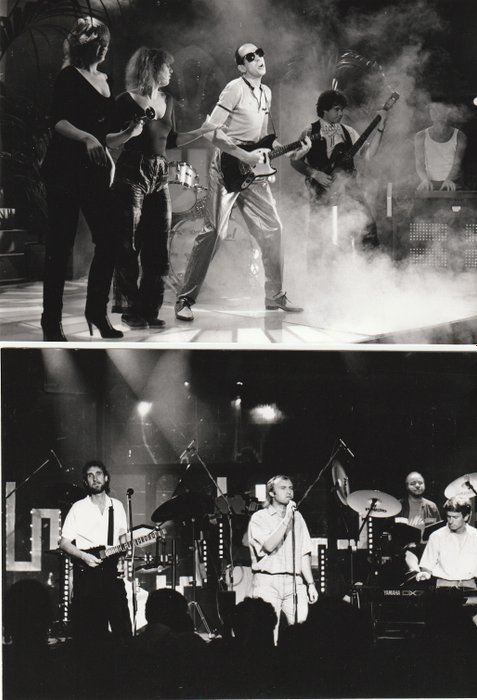 Genesis - Gruppo Sportivo - Shadows - Gold - Frankie goes to Hollywood and others - 22x Pressefotos - 1985-1994