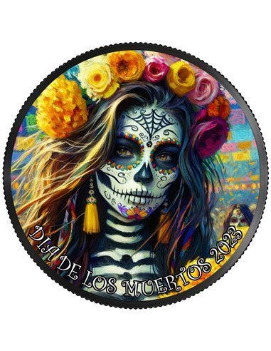 Mexico. 1 Onza 2023 Dia de Los Muertos, 1 Oz (.999)