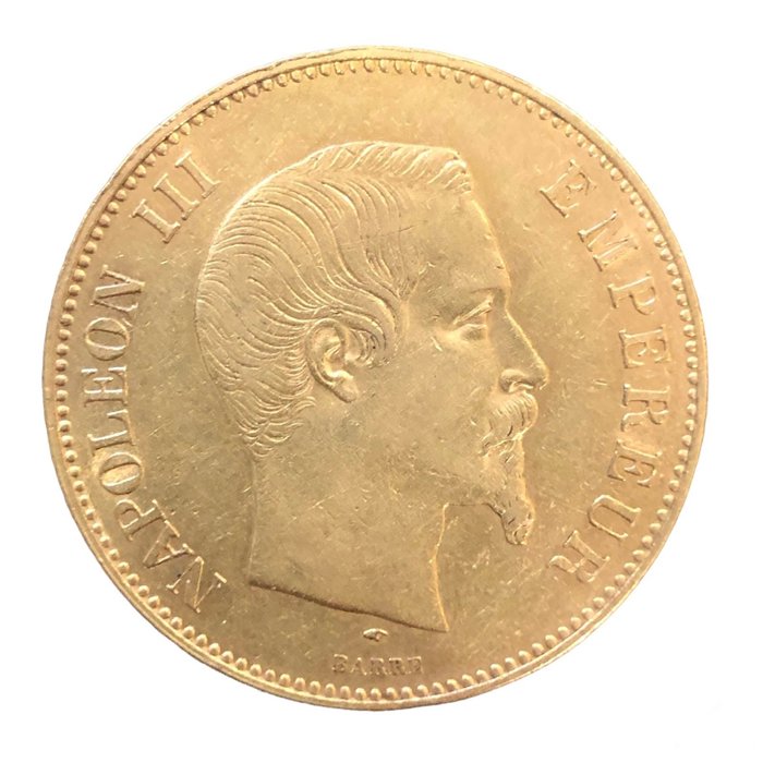 Frankrig Napoléon III (1852-1870) 100 Francs 1857-A Paris