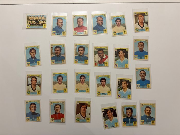 Panini - World Cup Mexico 70 - Including Gerd Müller - 24 Card