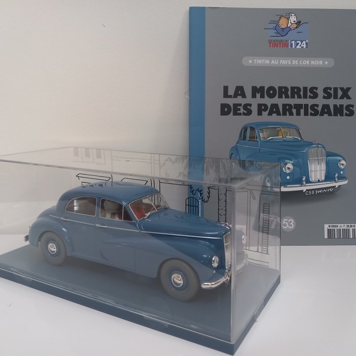 Moulinsart 1:24 - Modelbil - La Morris six des partisans - Tintin