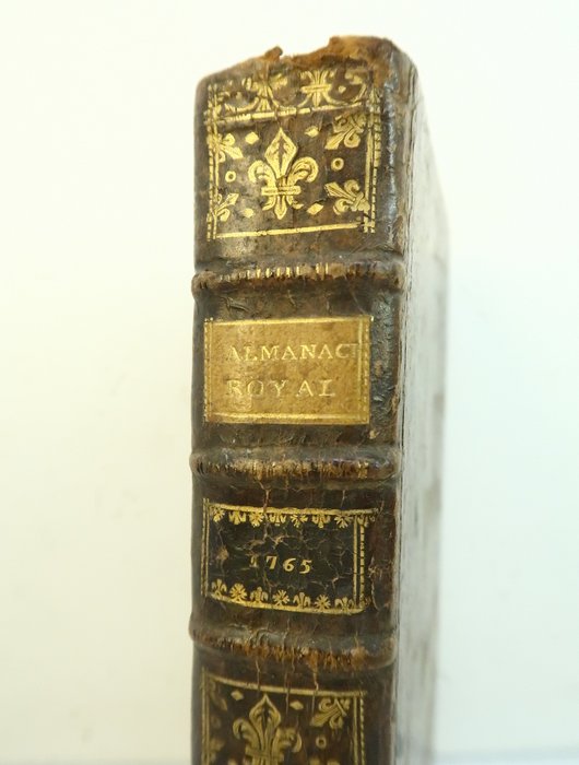 Collectif - Almanach Royal (Louis XV) année 1765 [Reliure au Lys] - 1765