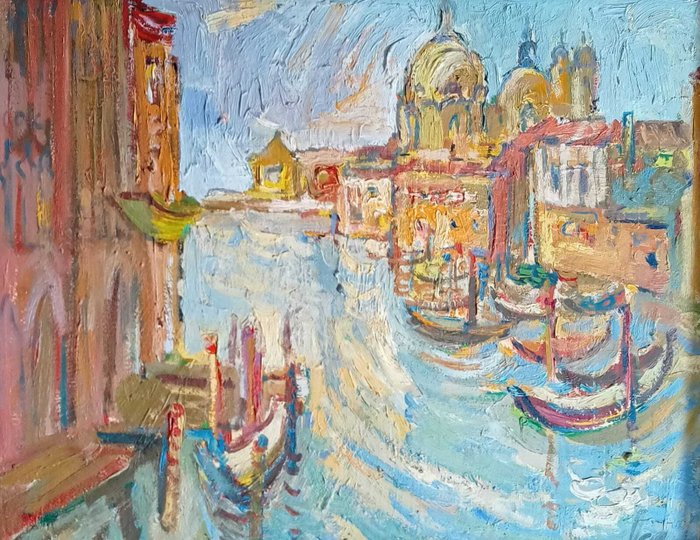 Harry Elsner (1926-2013) - Venedig Canal Grande