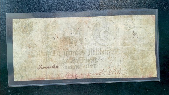 Förenta staterna - 5 Dollars - 1838 - Obsolete Currency - Franklin Savings Bank  (Ingen mindstepris)