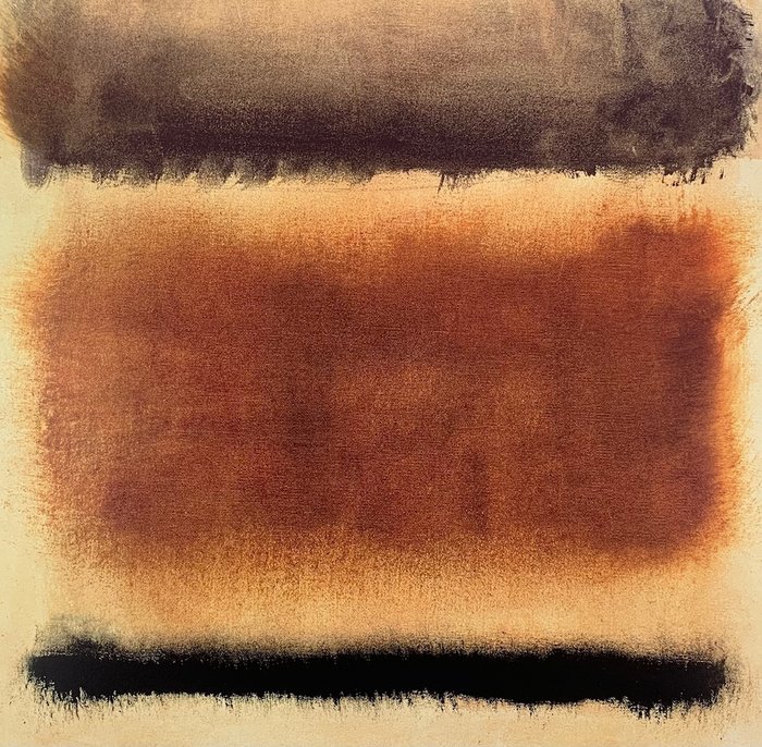 Artist  Mark Rothko (1903-1970), after - Untitled, 1958 - Artprint - 70 x 70 cm