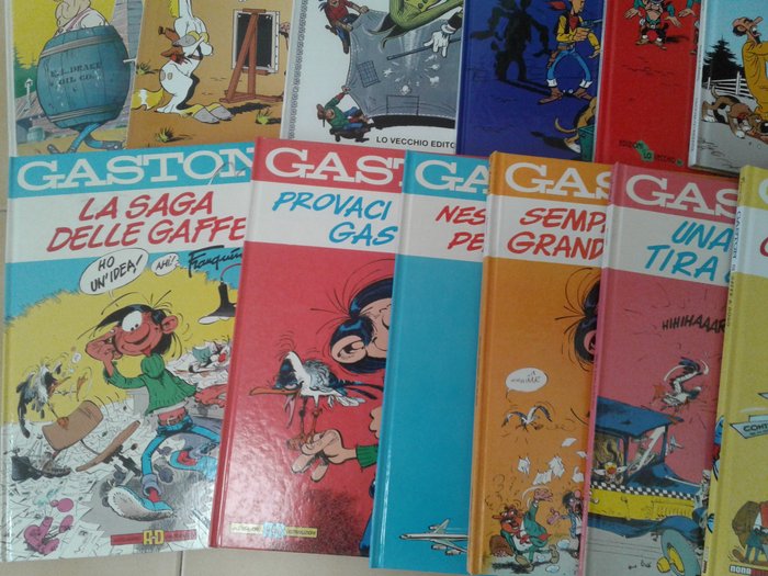 Lucky Luke, Gaston Lagaffe - cartonati vari - 14 Comic