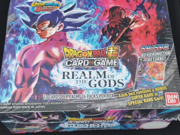 Bandai Dragon Ball Super Card Game - 2 Booster box - BT16 Realm of the Gods