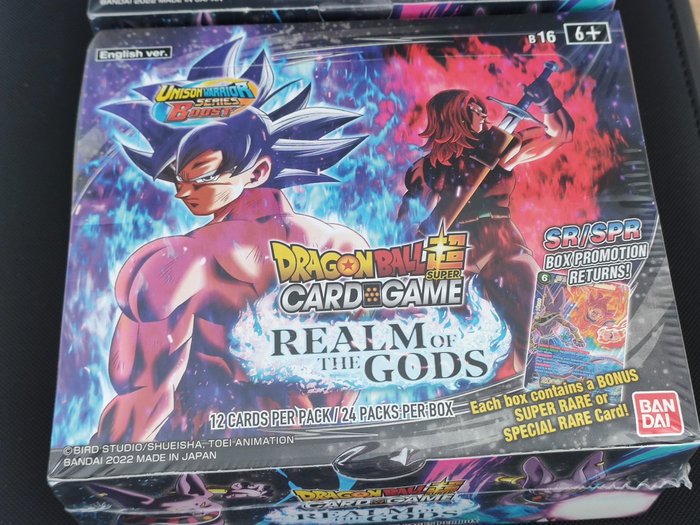 Bandai Dragon Ball Super Card Game - 2 Booster box - BT16 Realm of the Gods