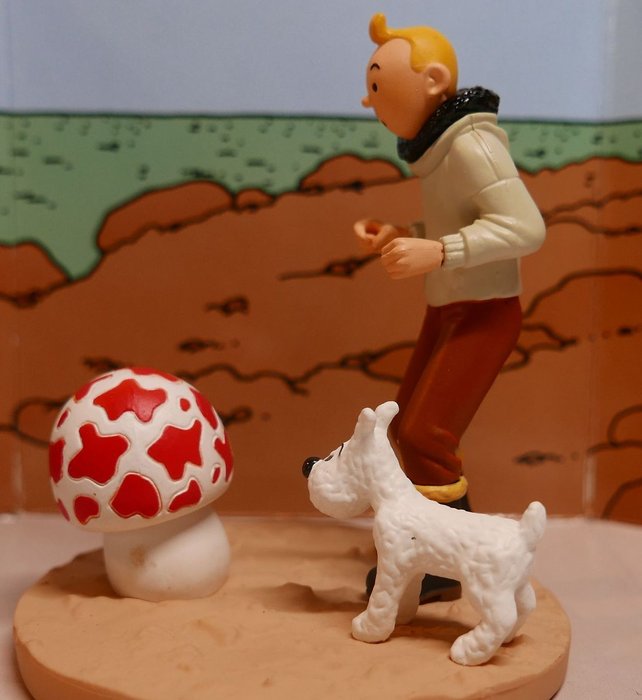 Tintin - Album : ''L'Étoile Mystérieuse'' - Scène cube - Tintin Aviateur  - 2011