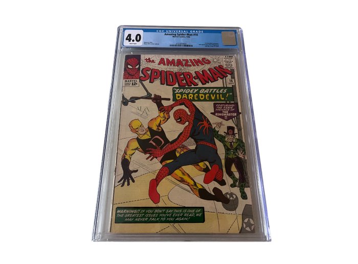 Amazing Spider-Man 16 - CGC 4.0 White Pages - 1 Graded comic - 1964