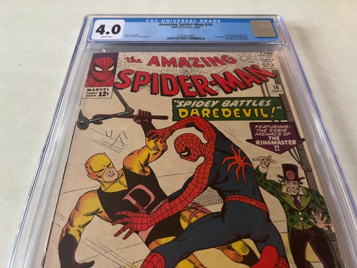 Amazing Spider-Man 16 - CGC 4.0 White Pages - 1 Graded comic - 1964