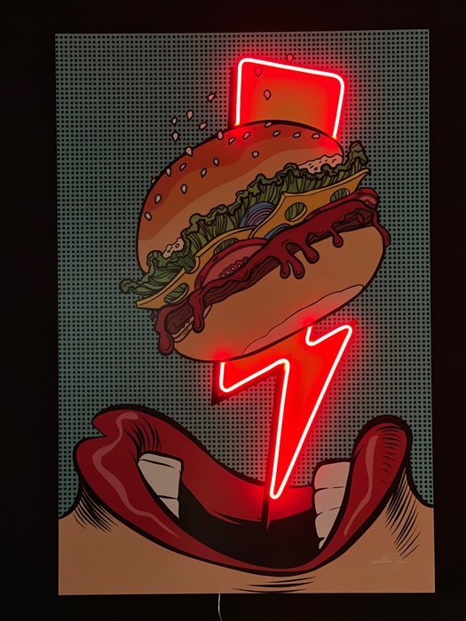 LEDMansion (1995) - Flash Burger Led Wall Art