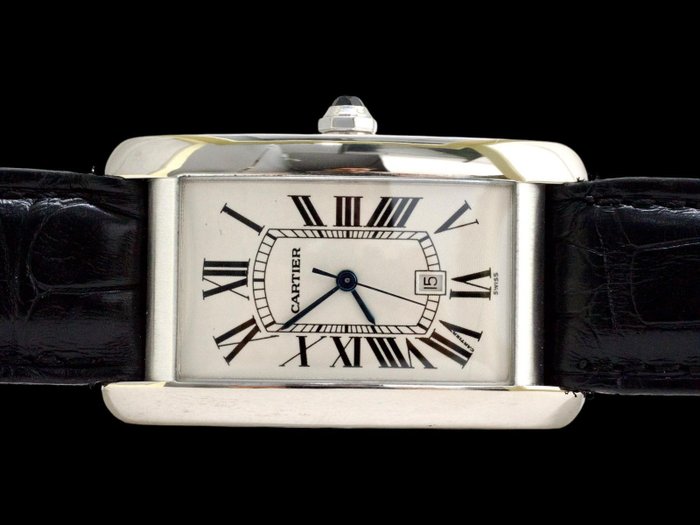 Cartier - Tank Americaine XL - 1741 - Mænd - 2000-2010