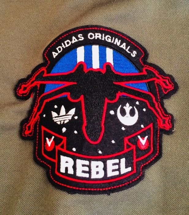 Star Wars - Adidas - Rebel XWing Military Han Solo Jacket - Limited Star Wars Edition - Size Large