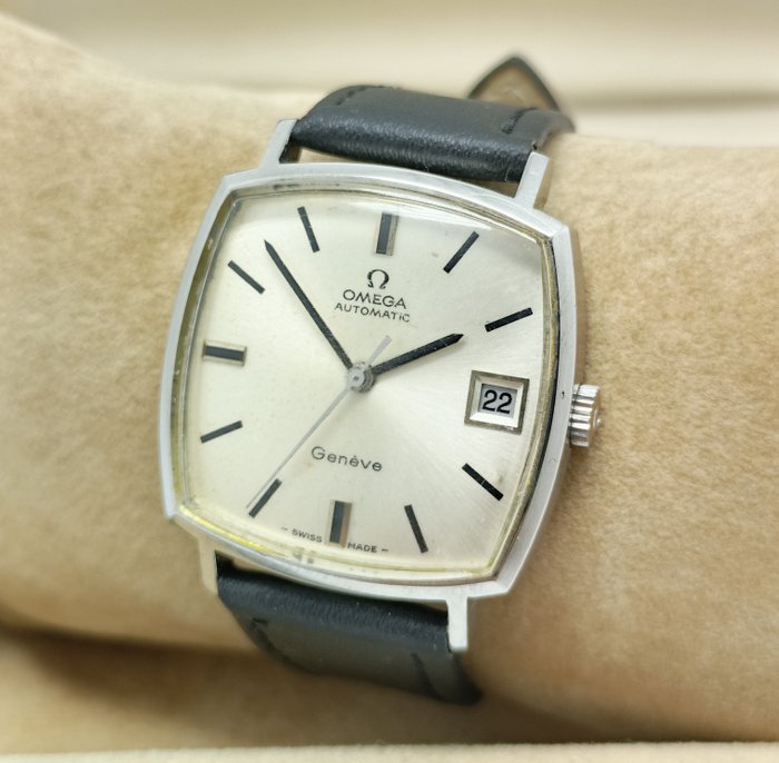 Omega - Geneve Automatic Date Caliber 565  Men Wristwatch - Ingen mindstepris - 162.010 - Mænd - 1970-1979